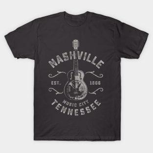 Nashville Music City USA Vintage T-Shirt